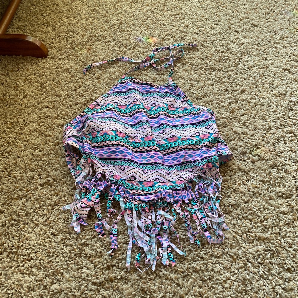 Halter bikini top